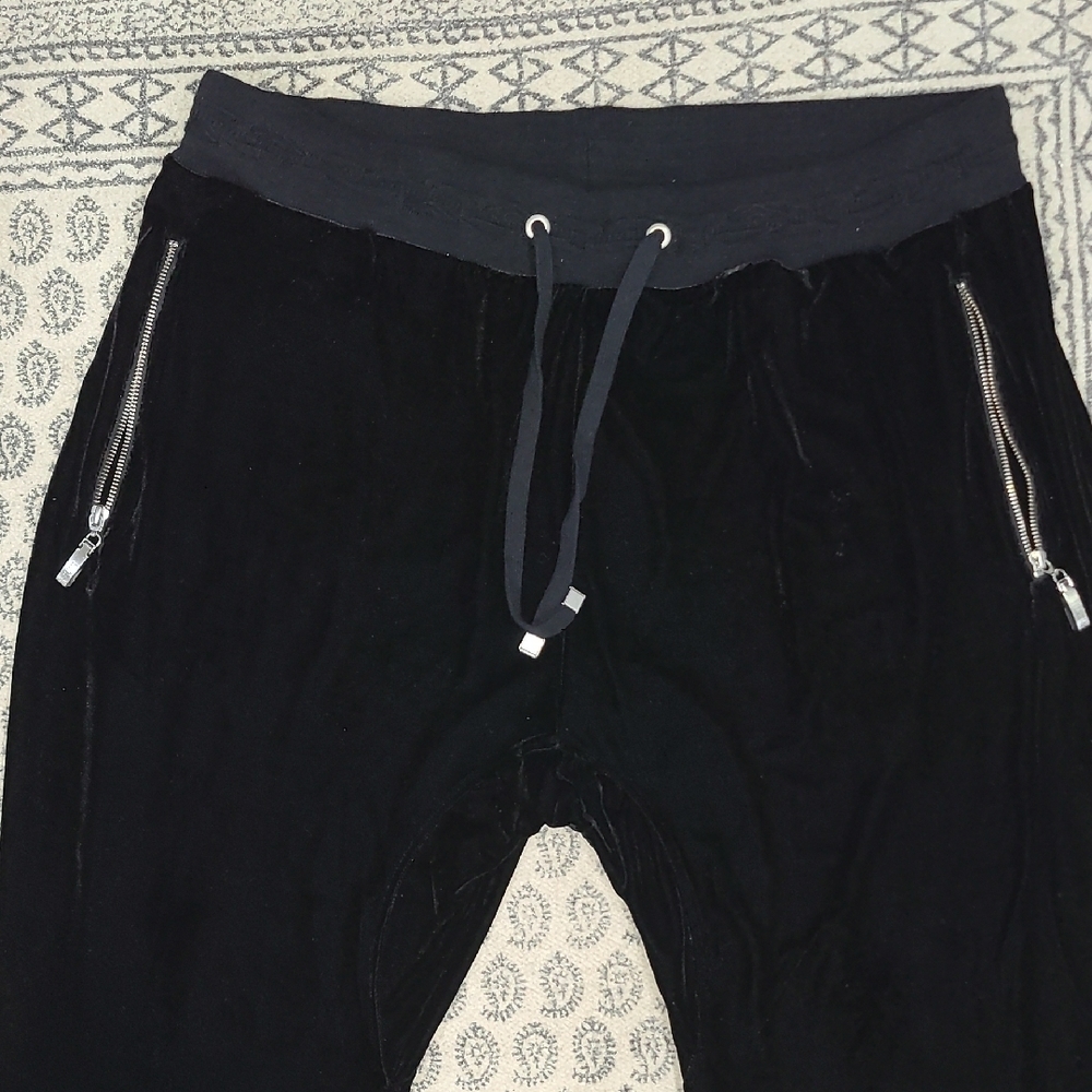 COOGI Black Velour Joggers (Rare) - Picture 11 of 16